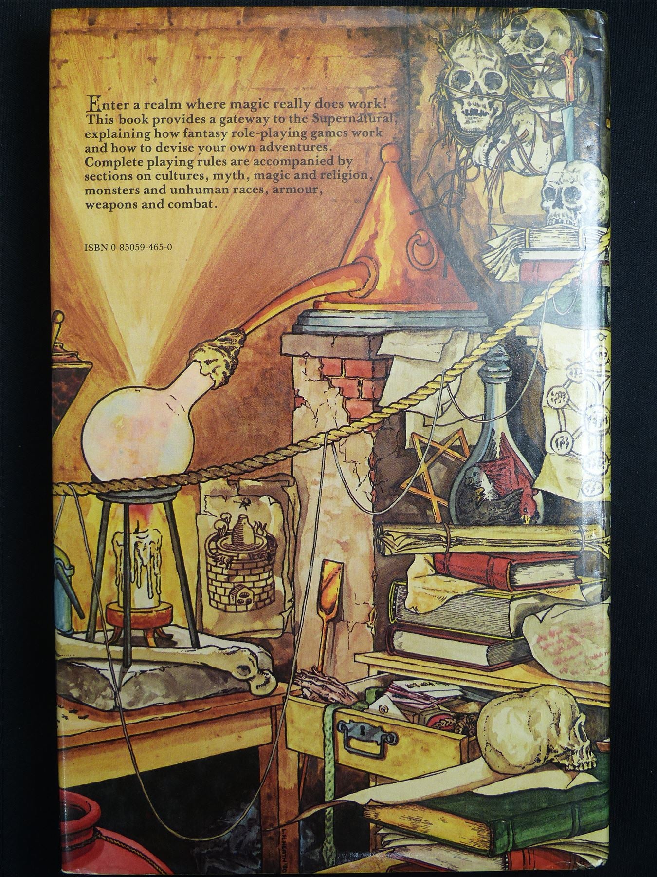Fantasy Wargaming by Bruce Gallonwan - Roleplay Novel Hardback #B3