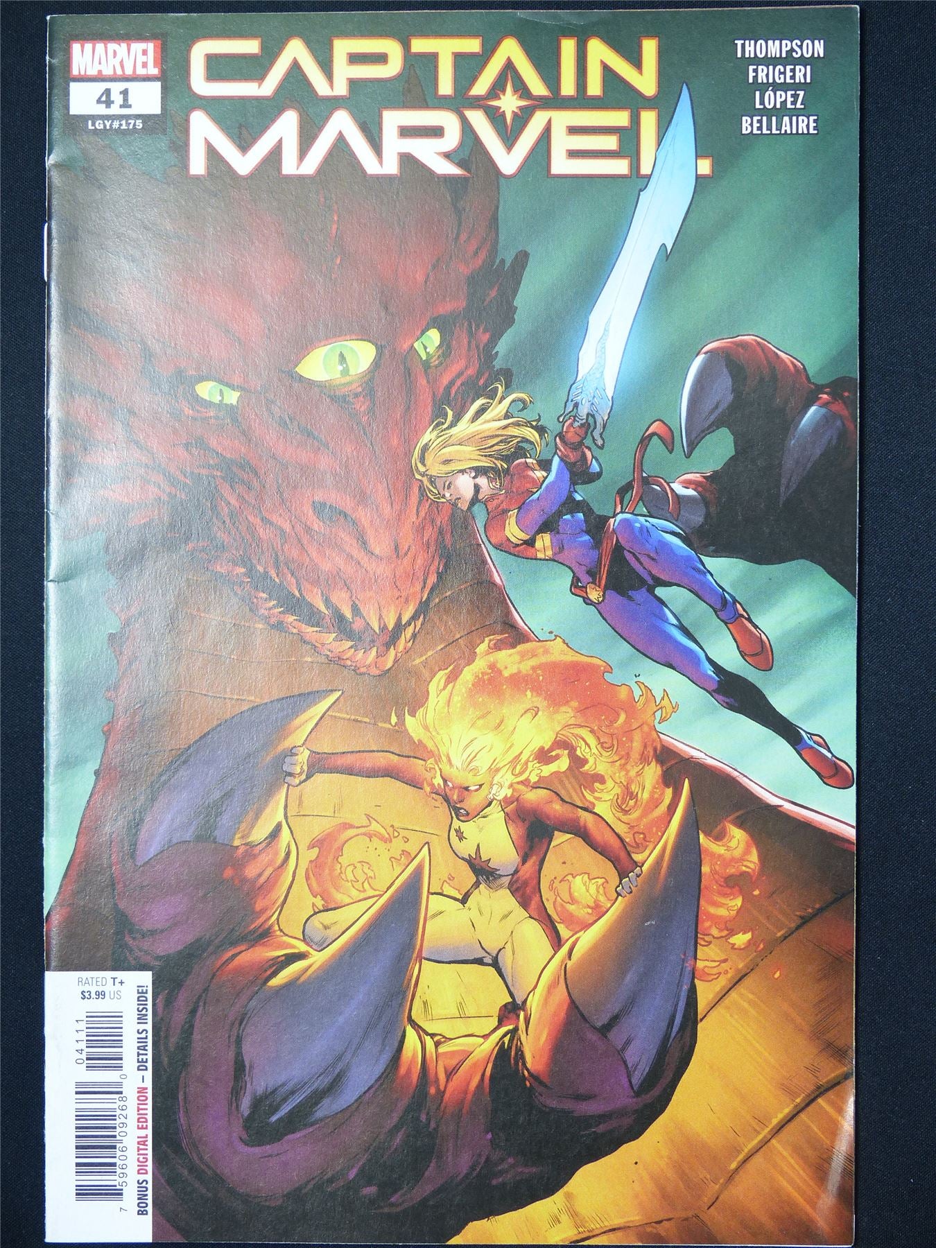 CAPTAIN Marvel #41 - B&B Marvel Comic #7OA