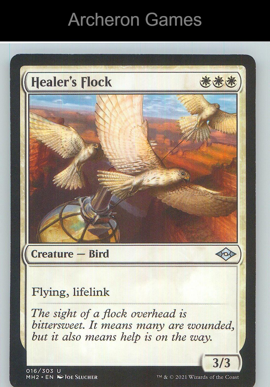 Healer's Flock MH2 16 UC MTG Card NM/EX+