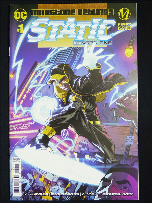 STATIC Season One #1 - DC Comic #4BV