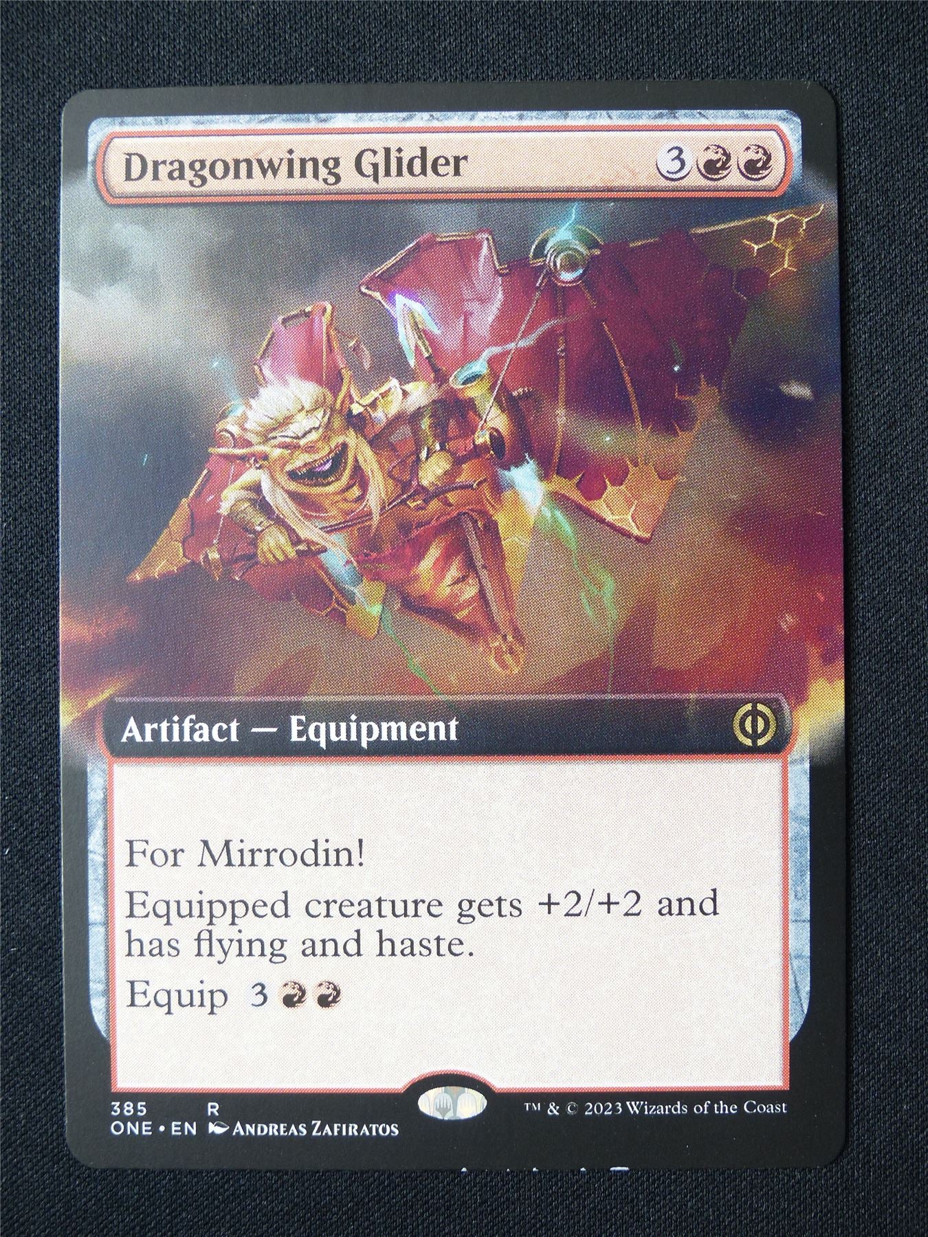 Dragonwing Glider Extended Art - ONE - Mtg Card #3DZ