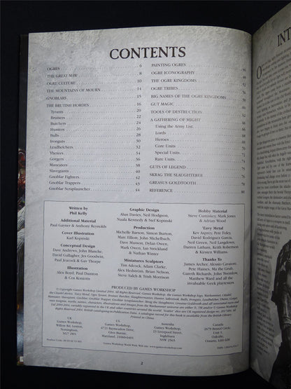 Warhammer: Ogre Kingdoms 6th Edition Softback 2004 - Warhammer Old World #1GO