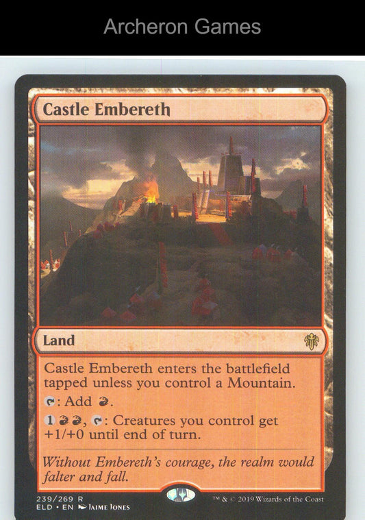 Castle Embereth ELD 239 R MTG Card NM/EX+