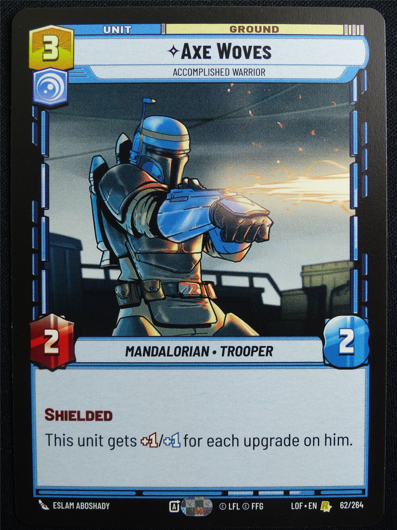 Axe Woves 62/264 - Star Wars Unlimited Card #4W3