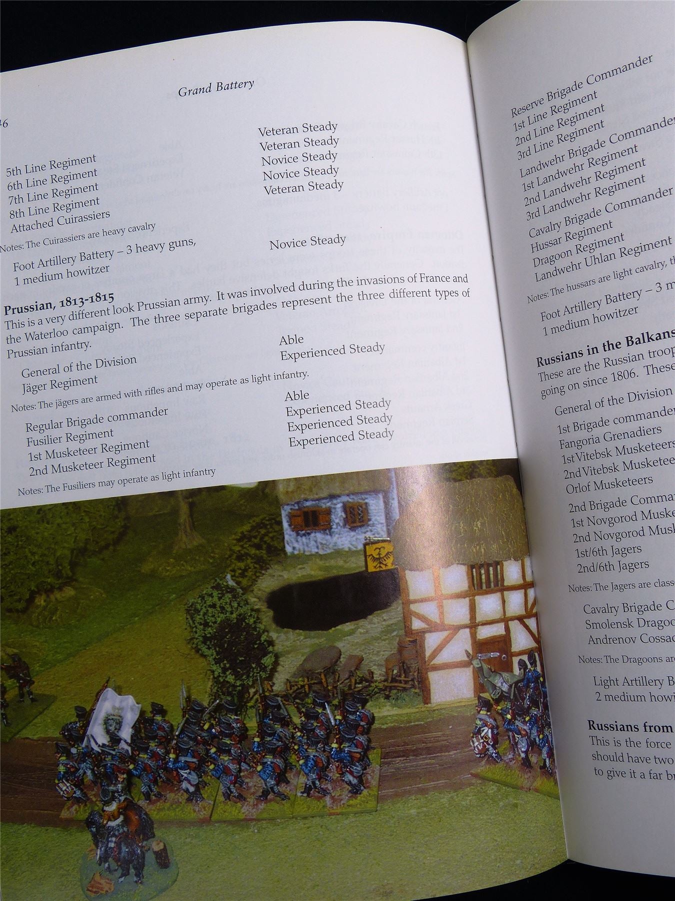 Grand Battery: A Guide for Napoleonic Wargames - Pen & Sword Rulesbook Hardback #2U8