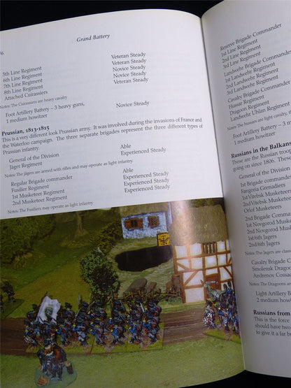 Grand Battery: A Guide for Napoleonic Wargames - Pen & Sword Rulesbook Hardback #2U8