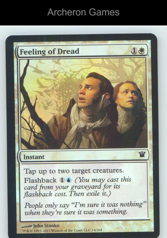 Feeling of Dread ISD 14 C MTG Card NM/EX+ Foil