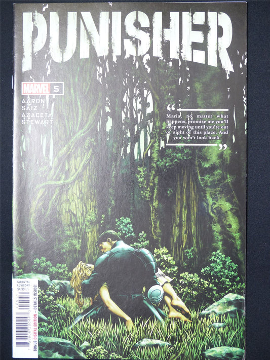PUNISHER #5 - B&B Marvel Comic #7J8