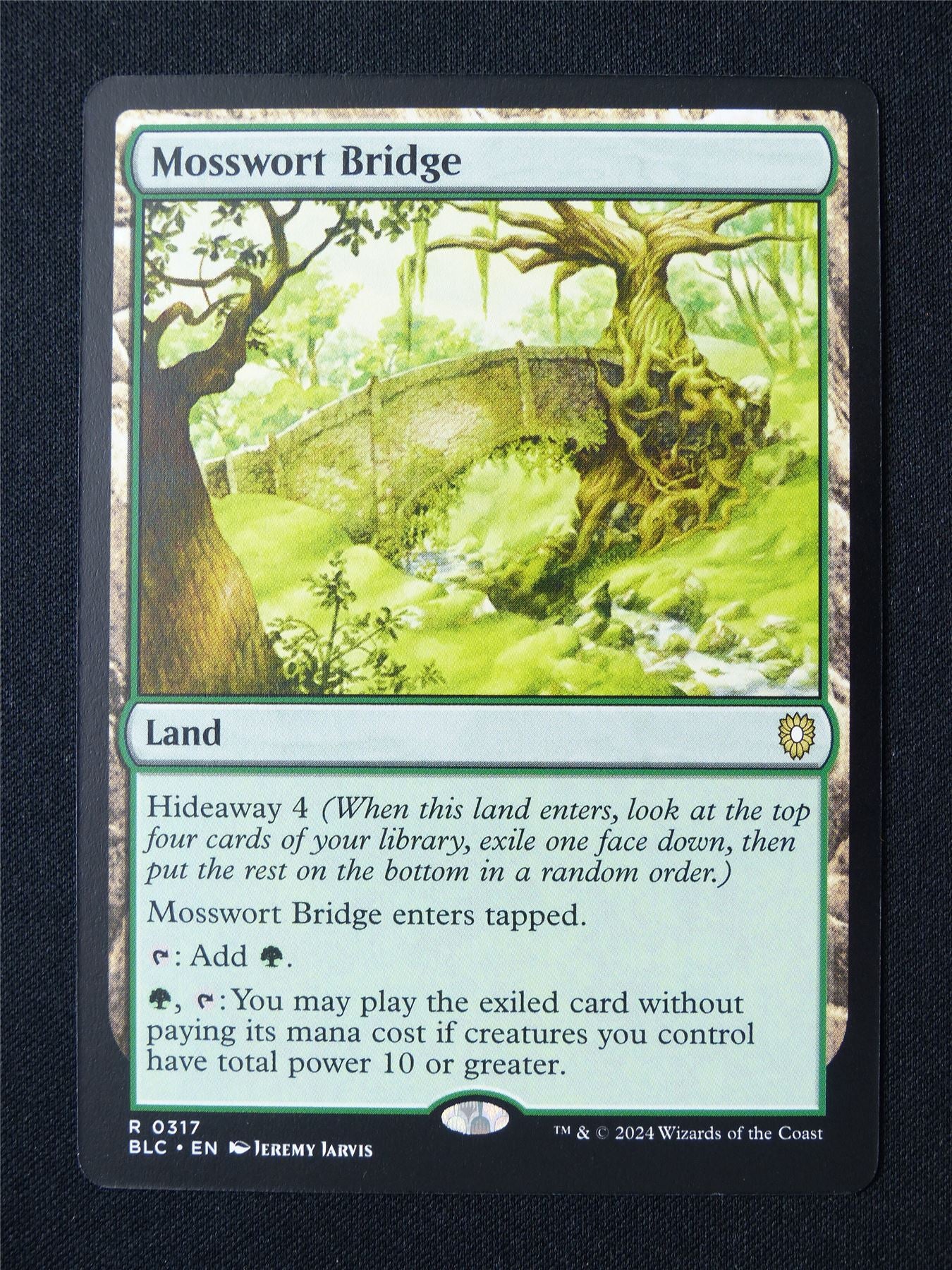 Mosswort Bridge - BLC - Mtg Card #3H6