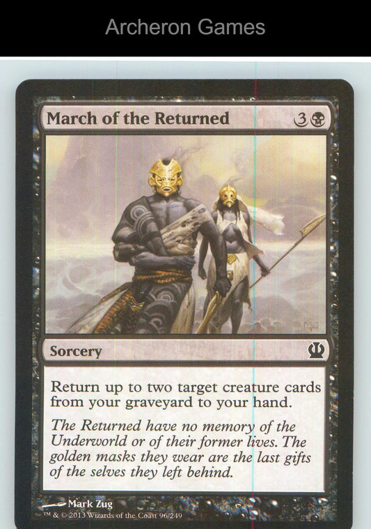 March of the Returned THS 96 C MTG Card NM/EX+