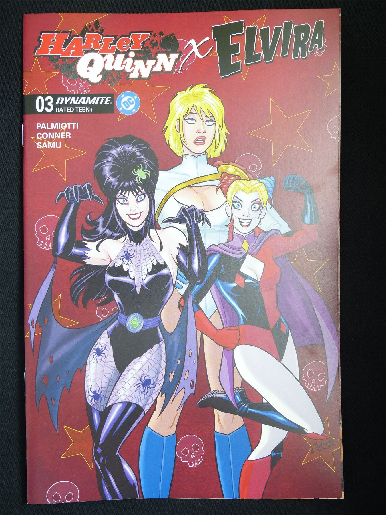 HARLEY Quinn x Elvira #3 - Dec 2025 Dynamite DC Comic #HG