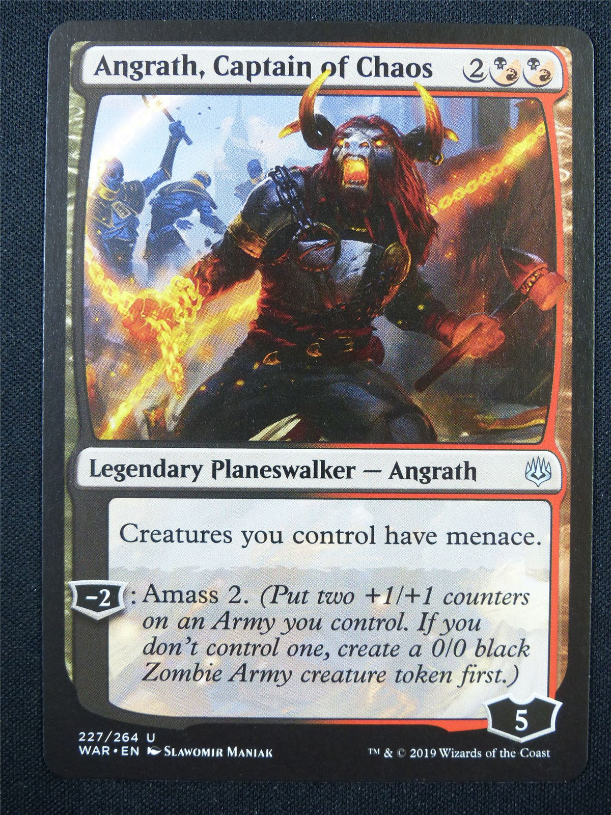 Angrath Captain of Chaos - Mtg Card #2AV