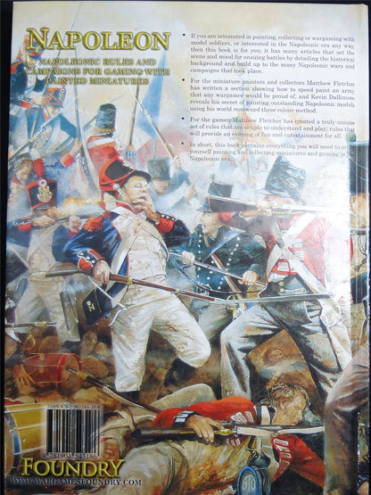 Napoleon Miniatures Rules by Matthew Fletcher - Rulebook Hardback #1WA