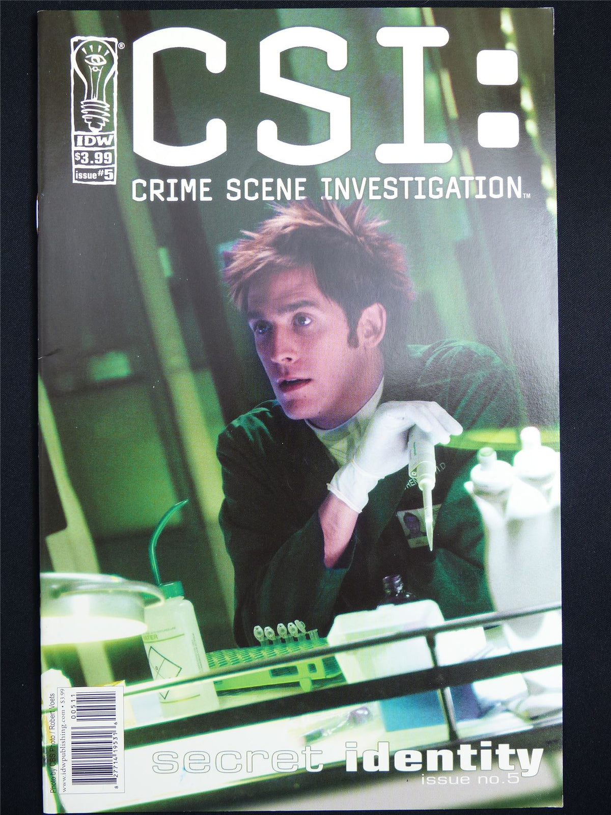 CSI: Crime Scene Investigation #5 Cvr A - IDW Comic #3LR