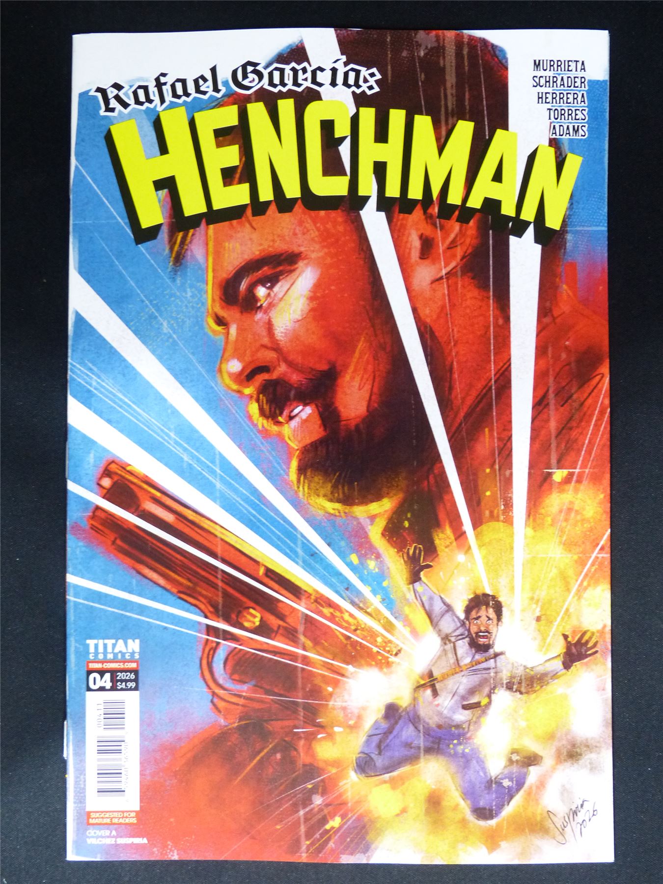 Rafael Garcia: HENCHMAN #4 Cvr A - Jul 2026 Titan Comic #1VQ