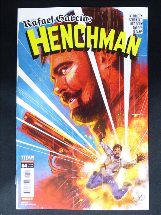 Rafael Garcia: HENCHMAN #4 Cvr A - Jul 2026 Titan Comic #1VQ