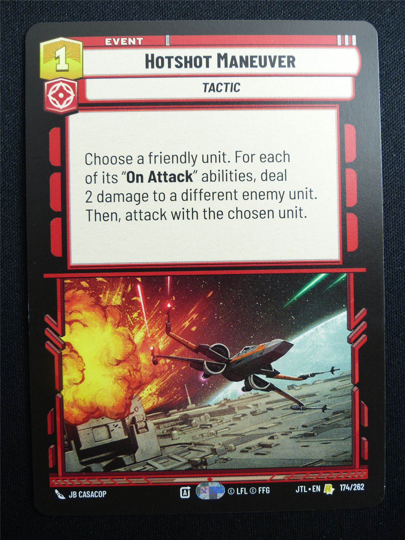 Hotshot Maneuver 174/262 - Star Wars Unlimited Card #4IE