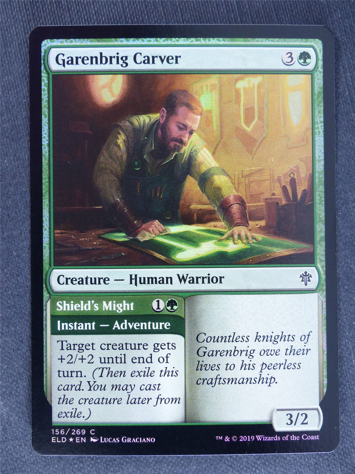 Garenbrig Carver Foil - Mtg Mgic Cards #SZ
