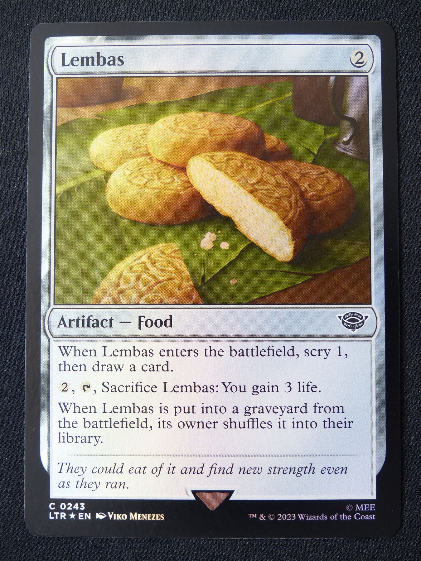 Lembas Foil - LTR - Mtg Card #16E