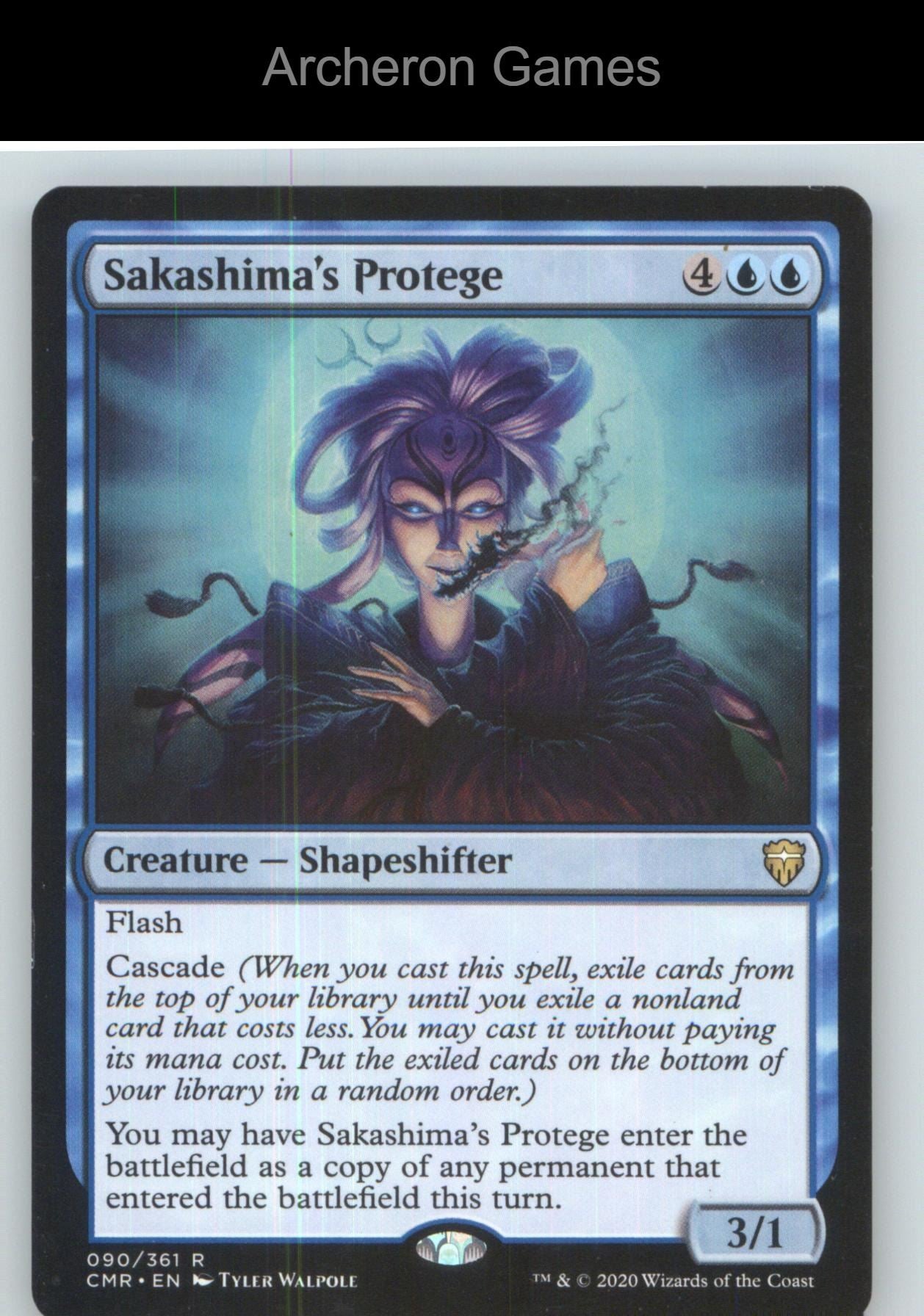 Sakashima's Protege CMR 90 R MTG Card NM/EX+