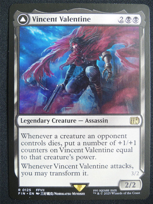 Vincent Valentine - FIN - Mtg Card #1ZH