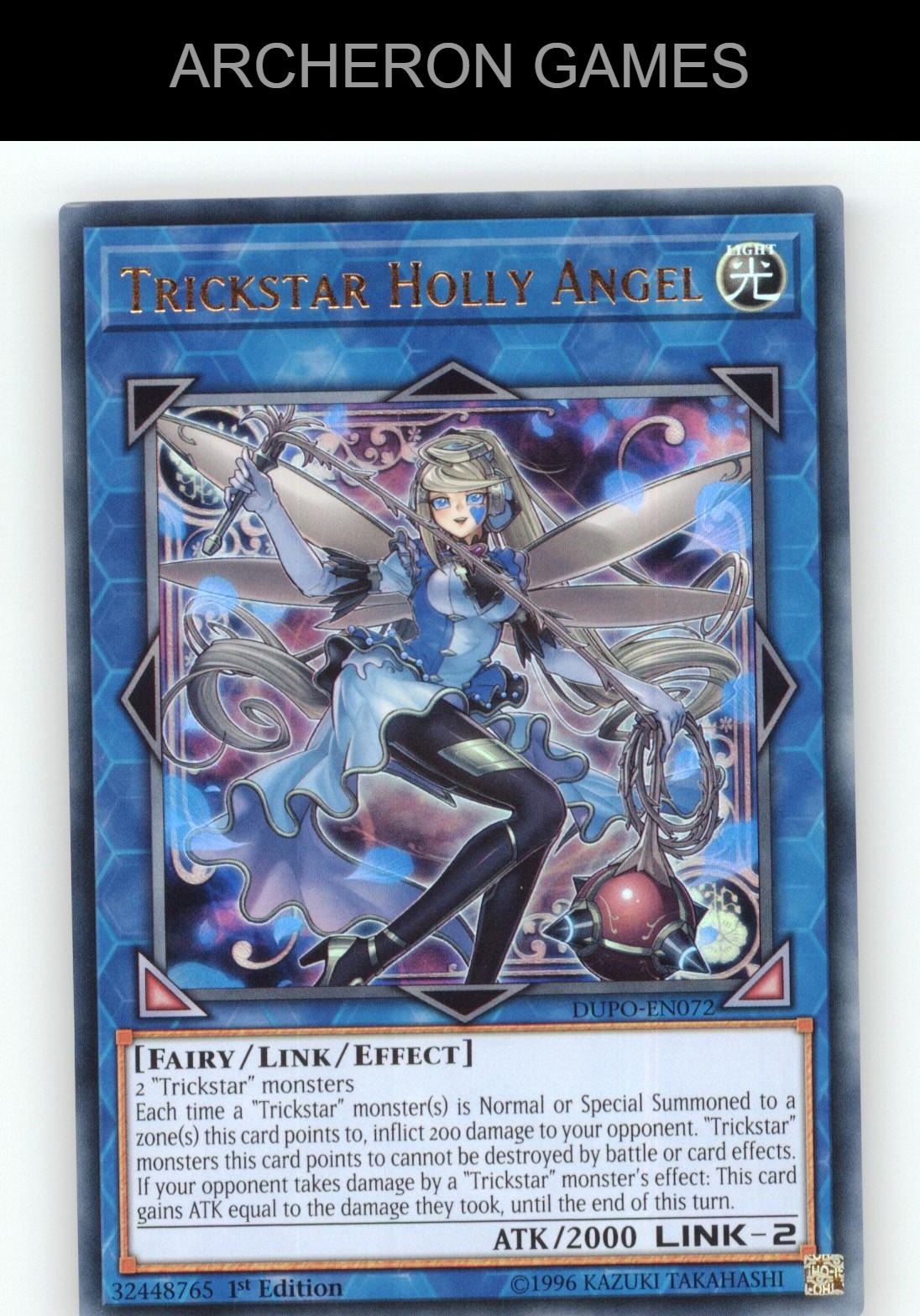 Trickstar Holly Angel Ultra Rare YUGIOH Card
