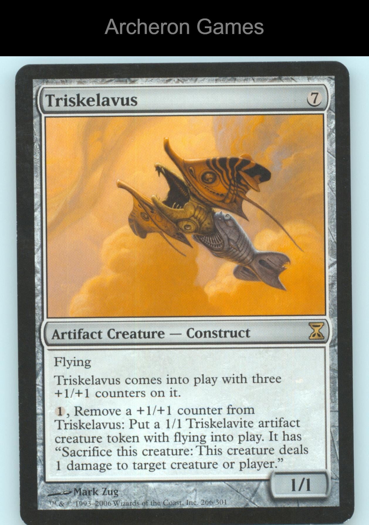 Triskelavus 266 R MTG Card Time Spiral