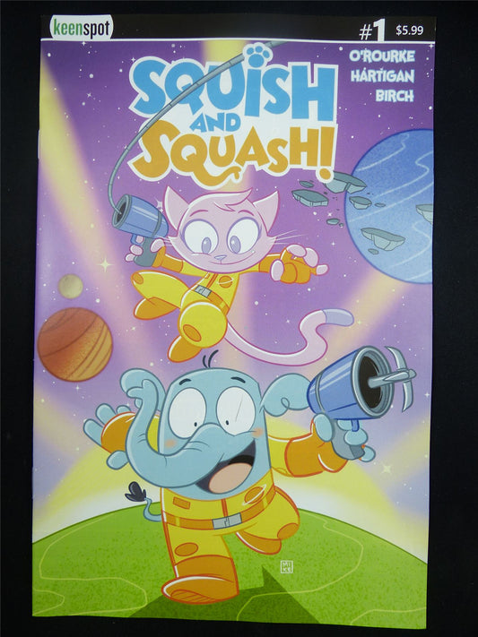 SQUISH and Squash! #1 - Nov 2023 Keenspot Comic #WU
