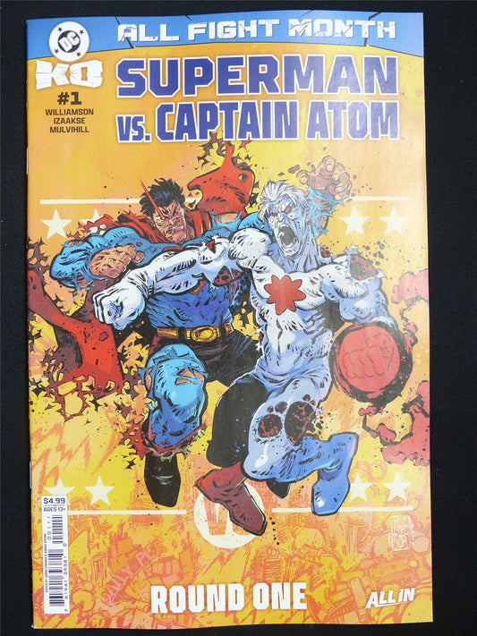 SUPERMAN vs Captain Atom DC KO #1 - Feb 2026 DC Comic #6VP