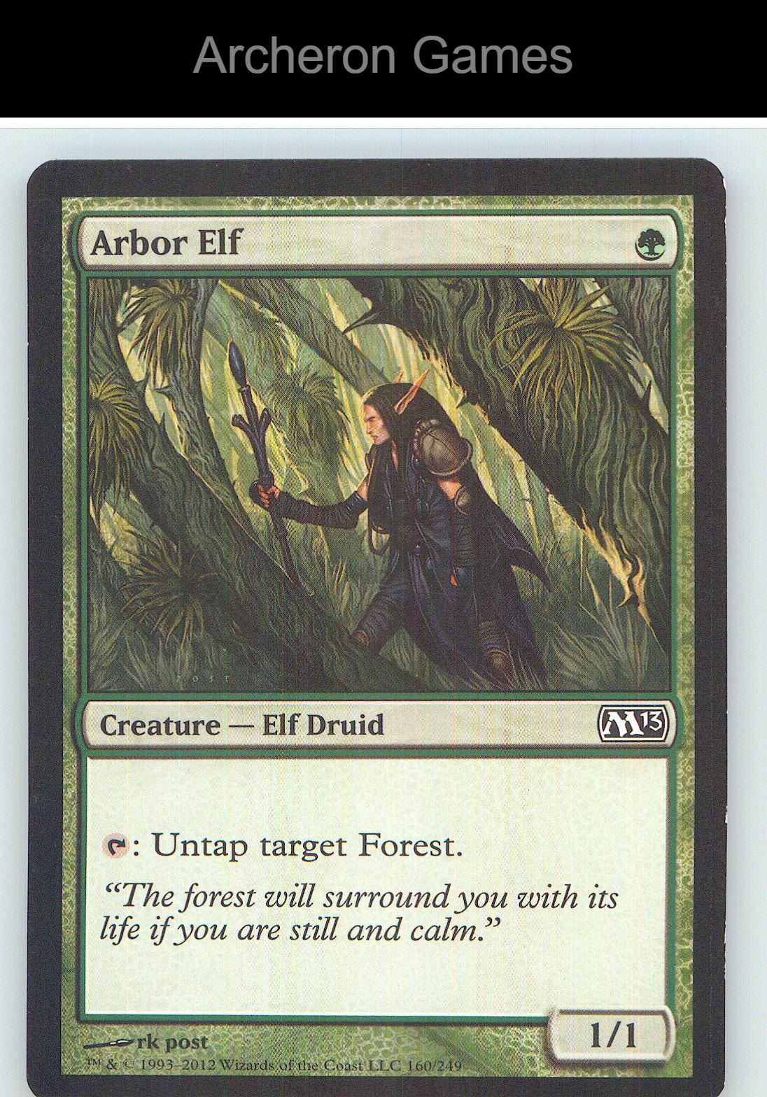 Arbor Elf M13 160 C MTG Card NM/EX+