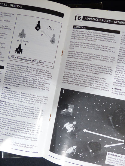 Full Thrust Fleet Action Miniatures Game and Supplement Second Edition Booklets #1XF
