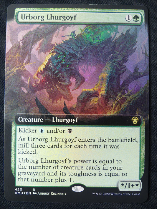 Orborg Lhurgoyf Extended Foil - DMU - Mtg Card #2FQ