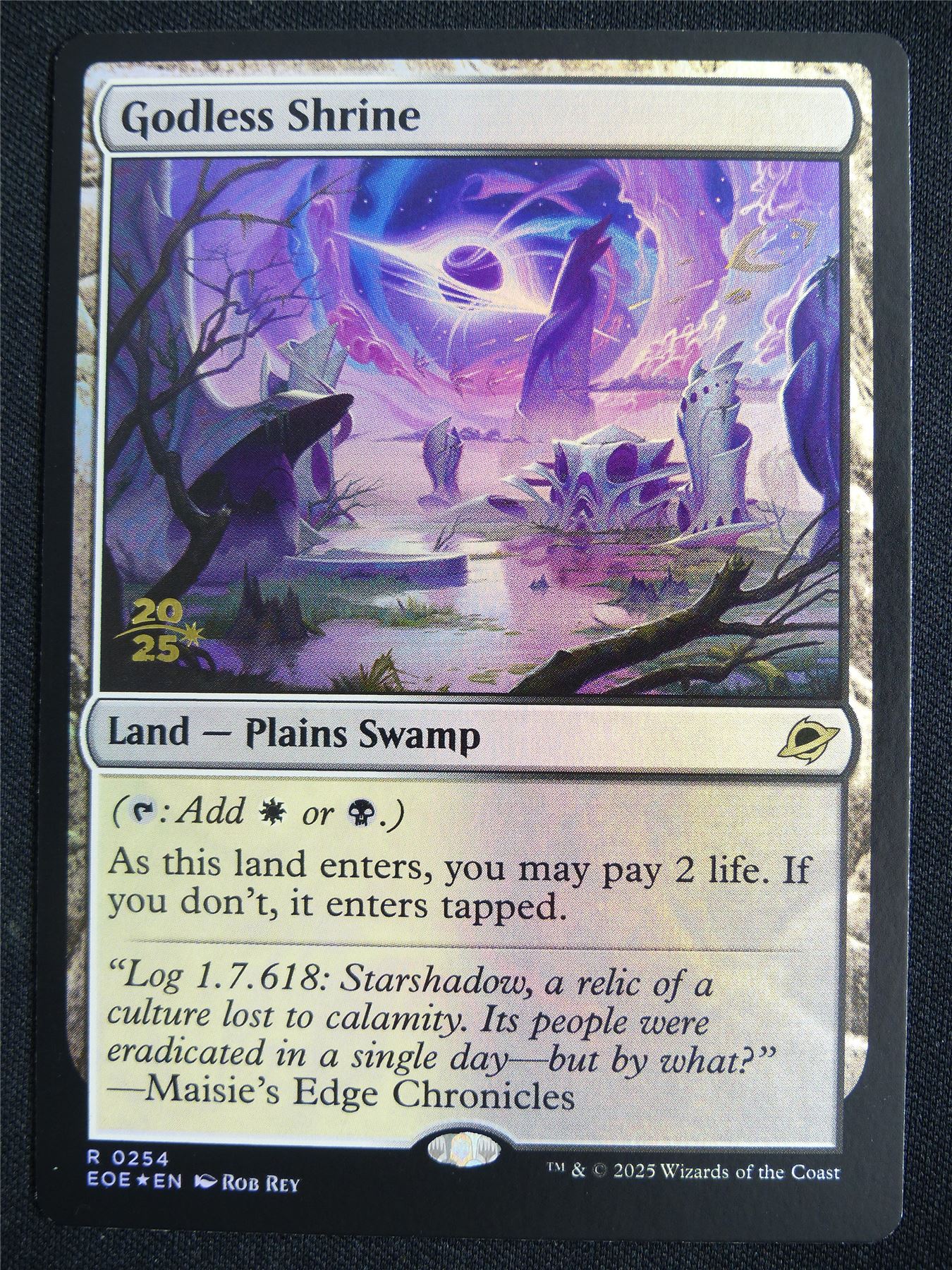 Godless Shrine Pre-Release Promo Foil - EOE - Mtg Card #3JF