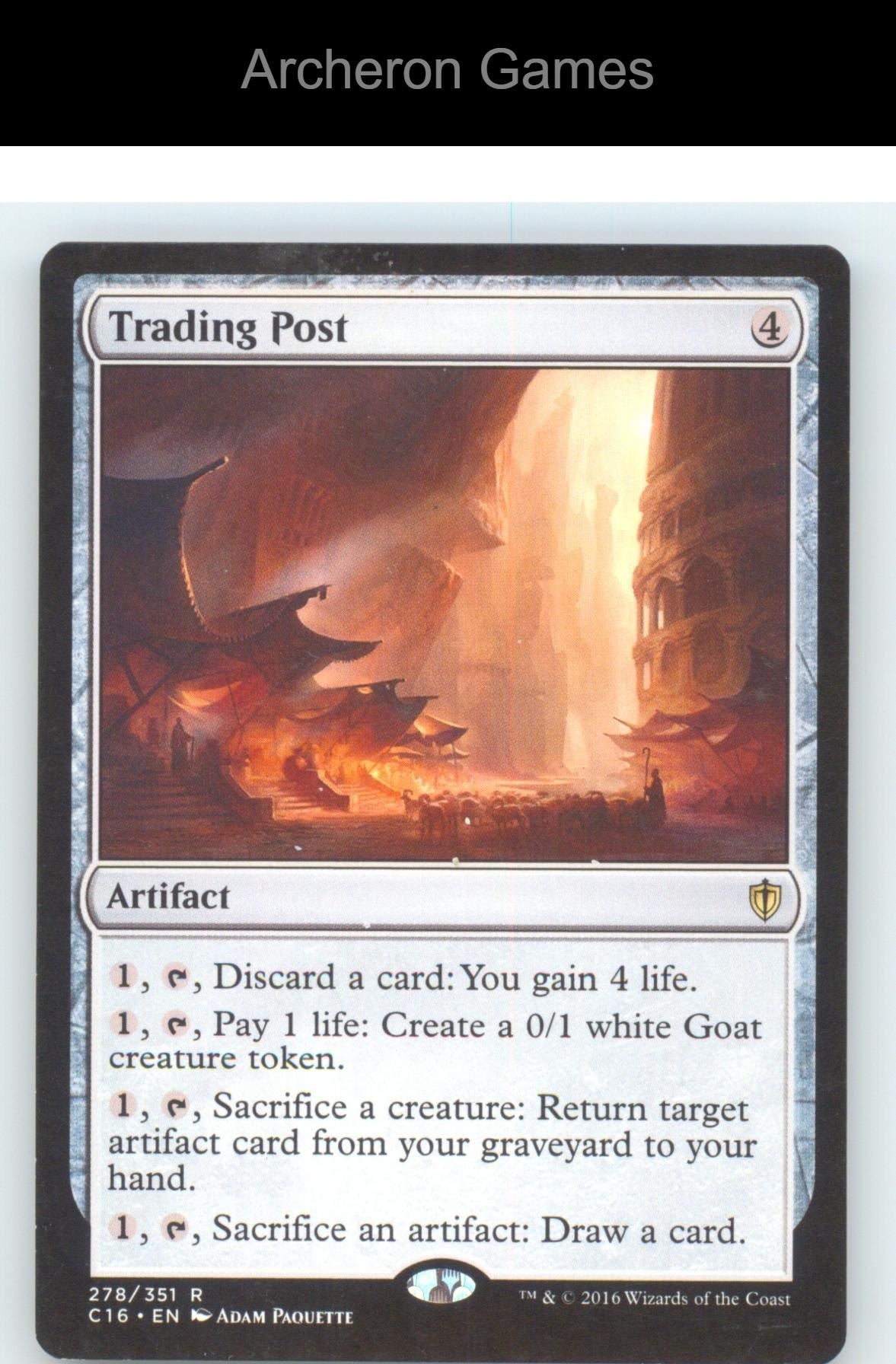 Trading Post C16 278 R MTG Card NM/EX+