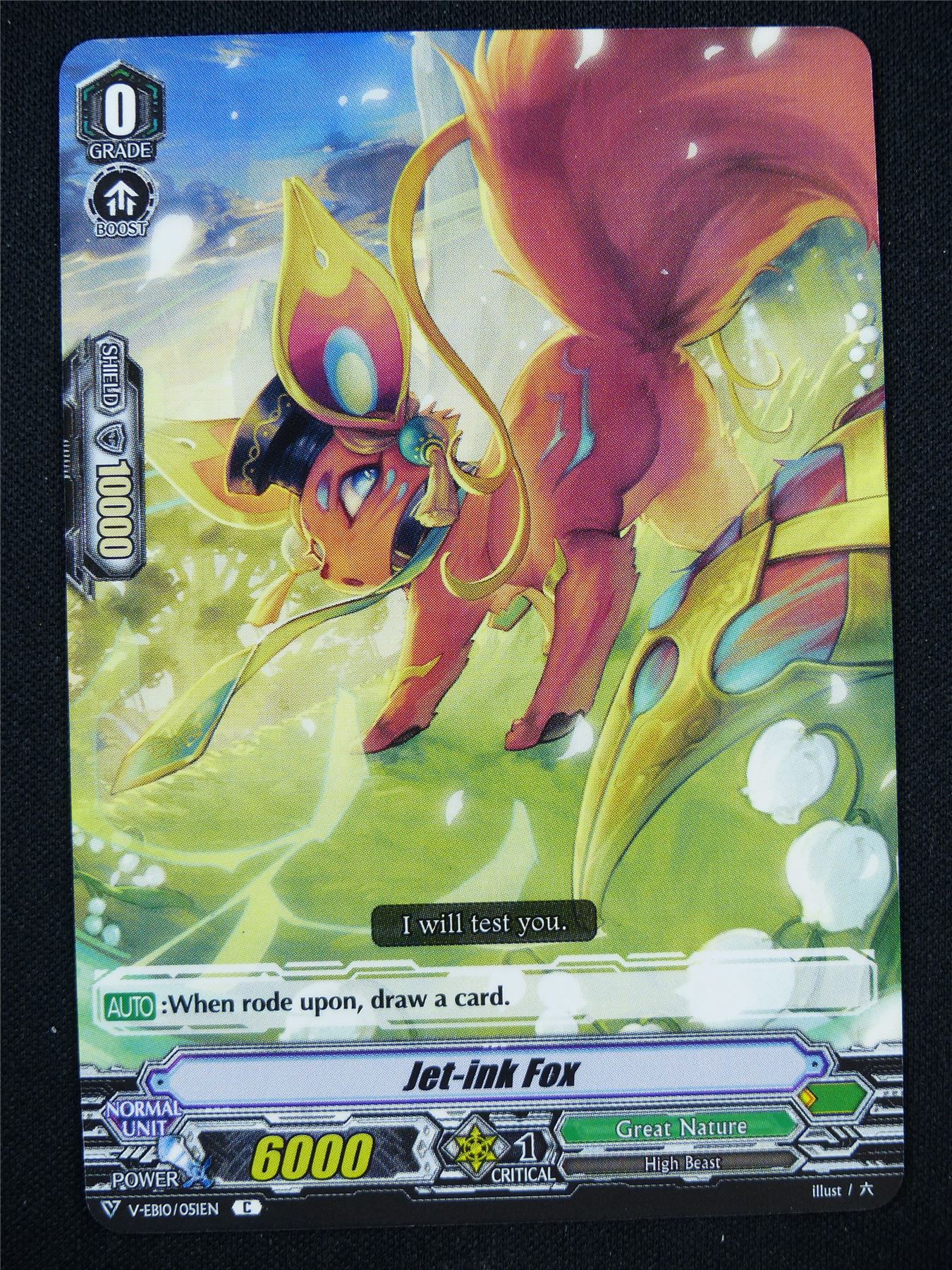 Jet-Ink Fox V-EB10 - Vanguard Card #2IA