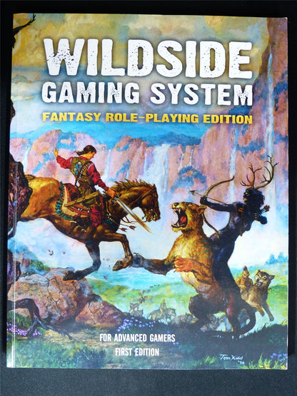 Wildside Gaming System Fantays Role-Playing 1st Edition - Roleplay Softback #2V3