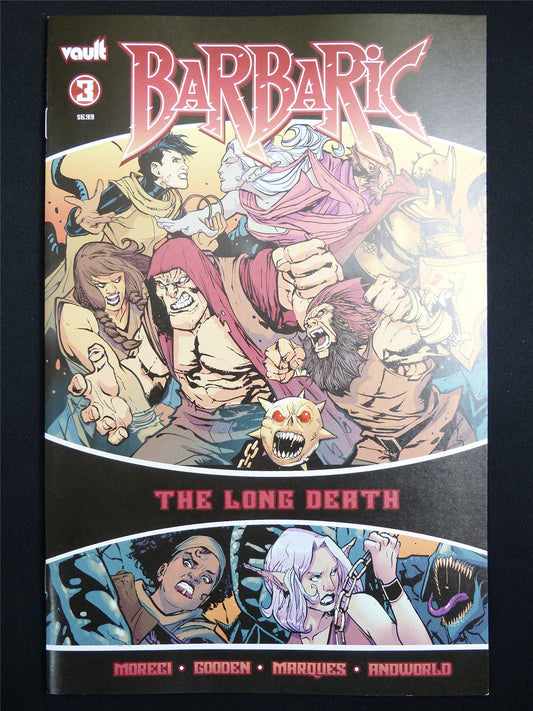 BARBARIC #3 Cvr A - Apr 2026 Vault Comic #4LM