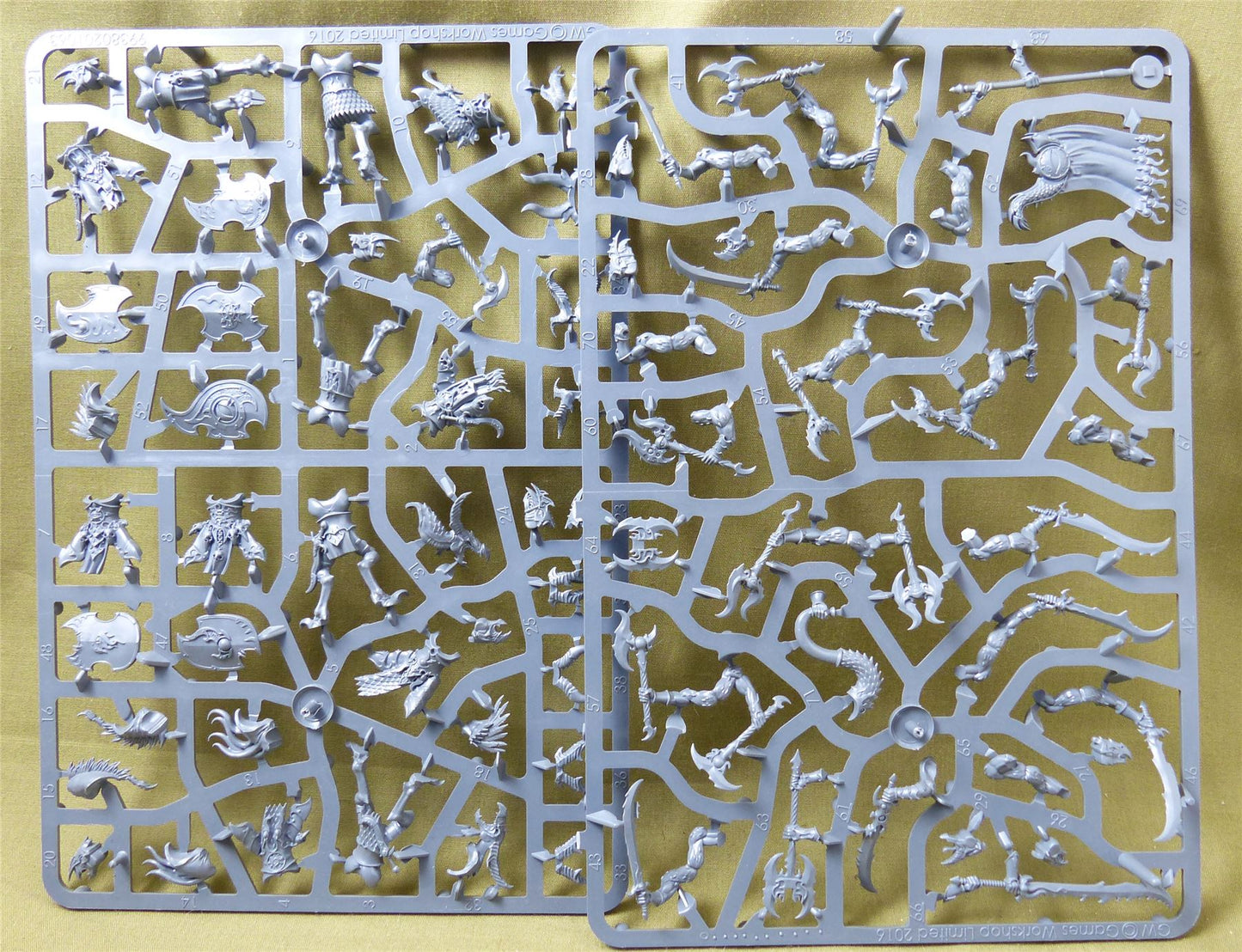 Tzaangors Sprue - Daemons of Tzeentch - Warhammer 40K AoS #10J