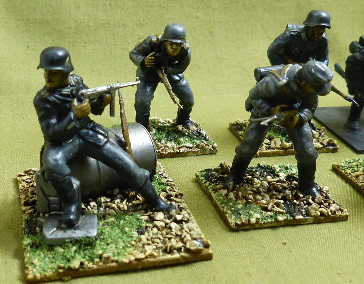 German Assault Troop painted 1/35 scale - WW2 Model #176