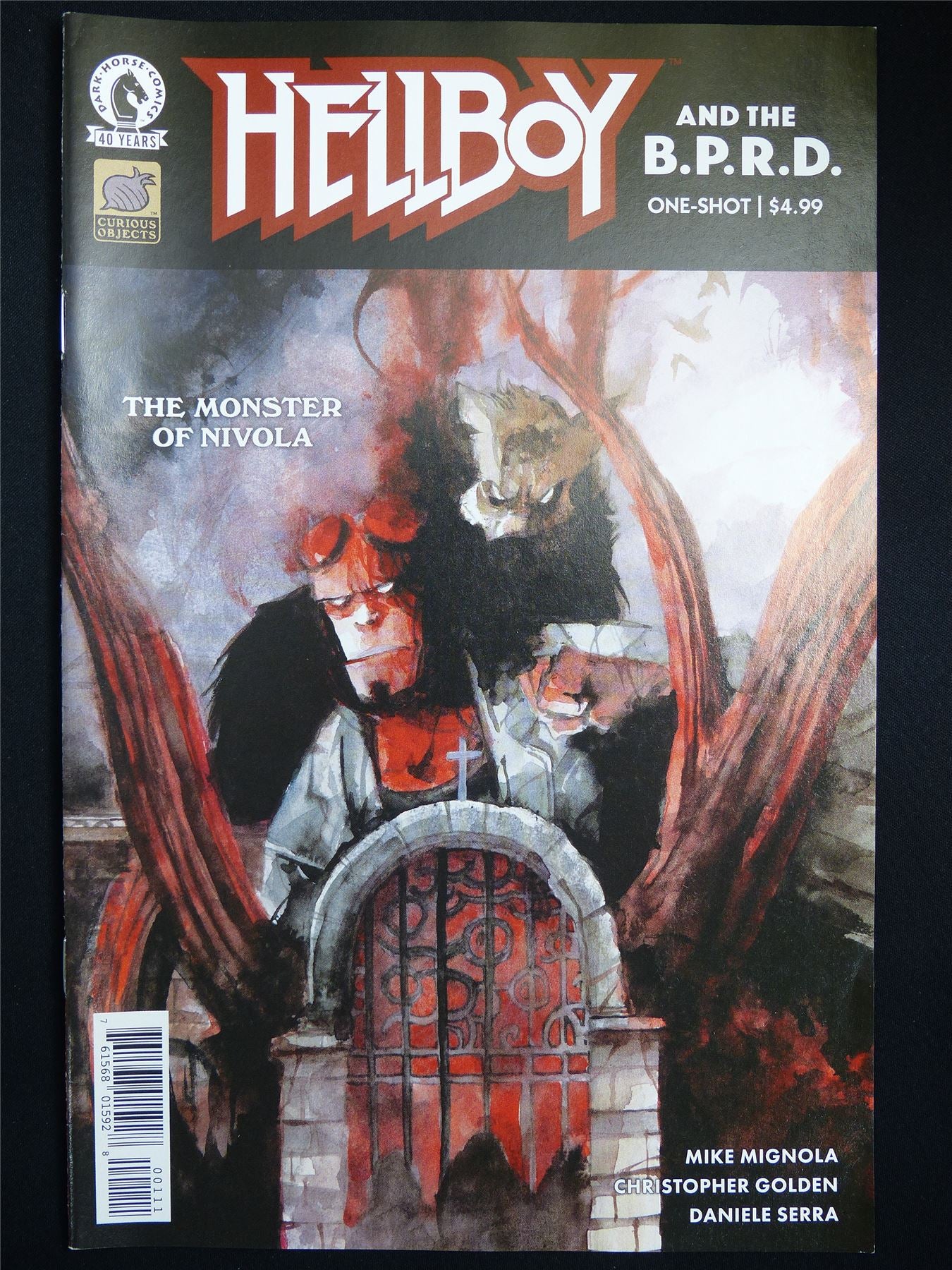 HELLBOY and the BPRD: Monster of Nivola #1 Cvr A - Dark Horse Comic #418
