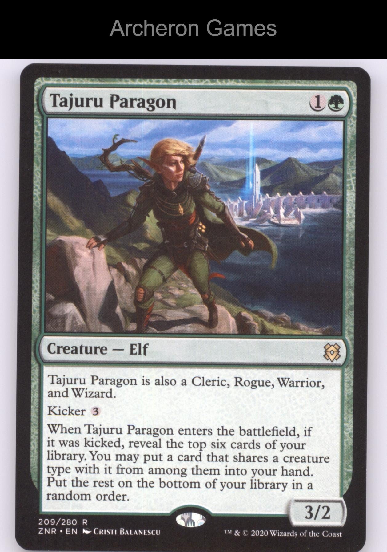 Tajuru Paragon 209 R MTG Card Zendikar Rising
