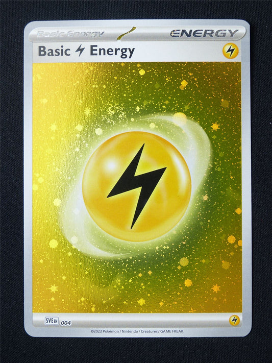Basic Electric Energy 004 Promo Holo - Pokemon Card #2RV