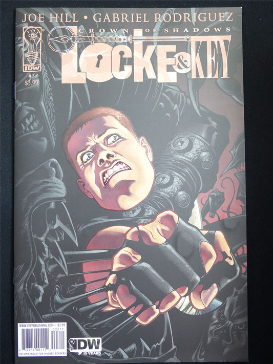 LOCKE & Key: Crown of Shadows #3 - B&B IDW Comic #2GW