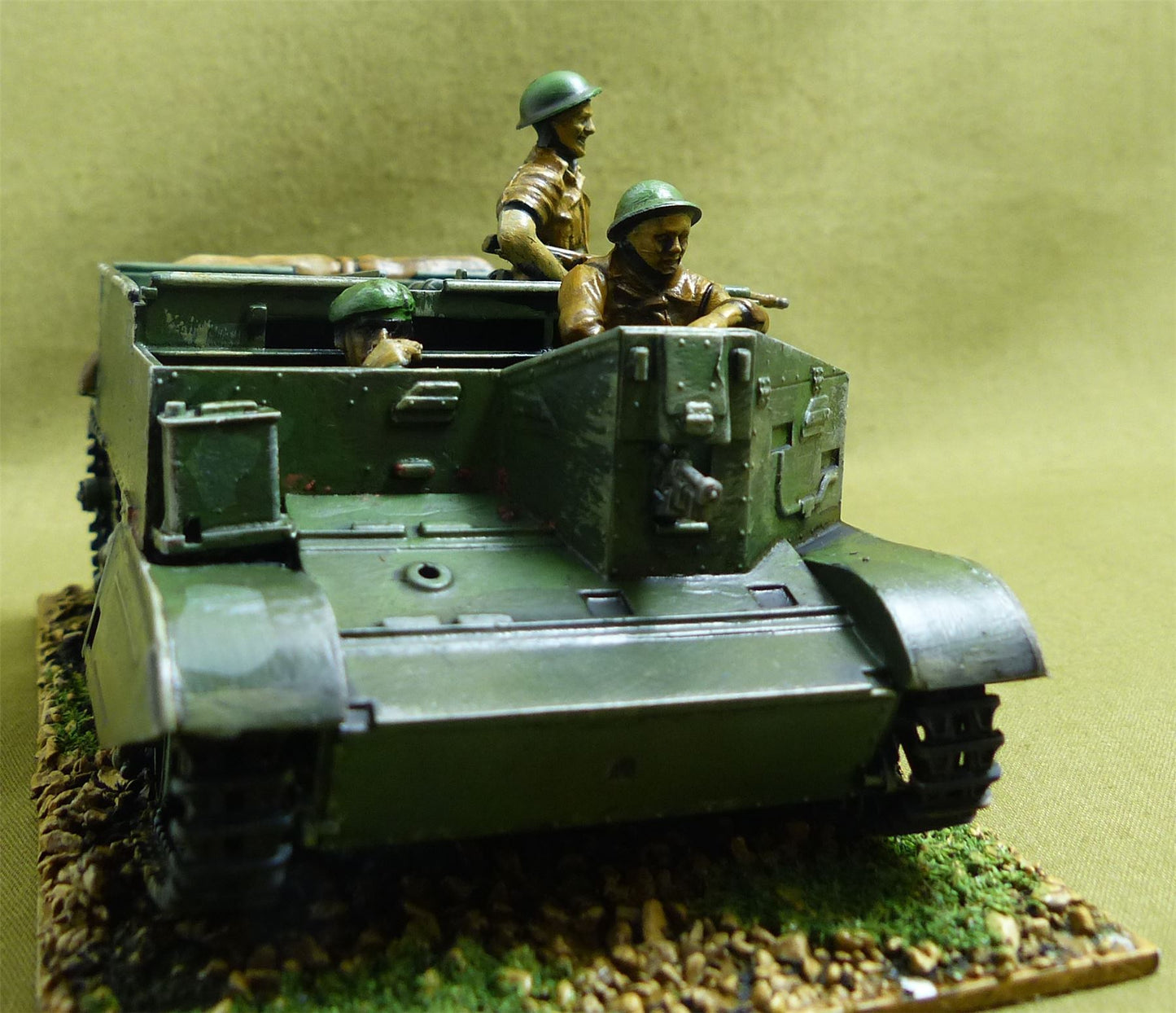 British Universal Carrier painted 1:35 scale - WW2 Model #172
