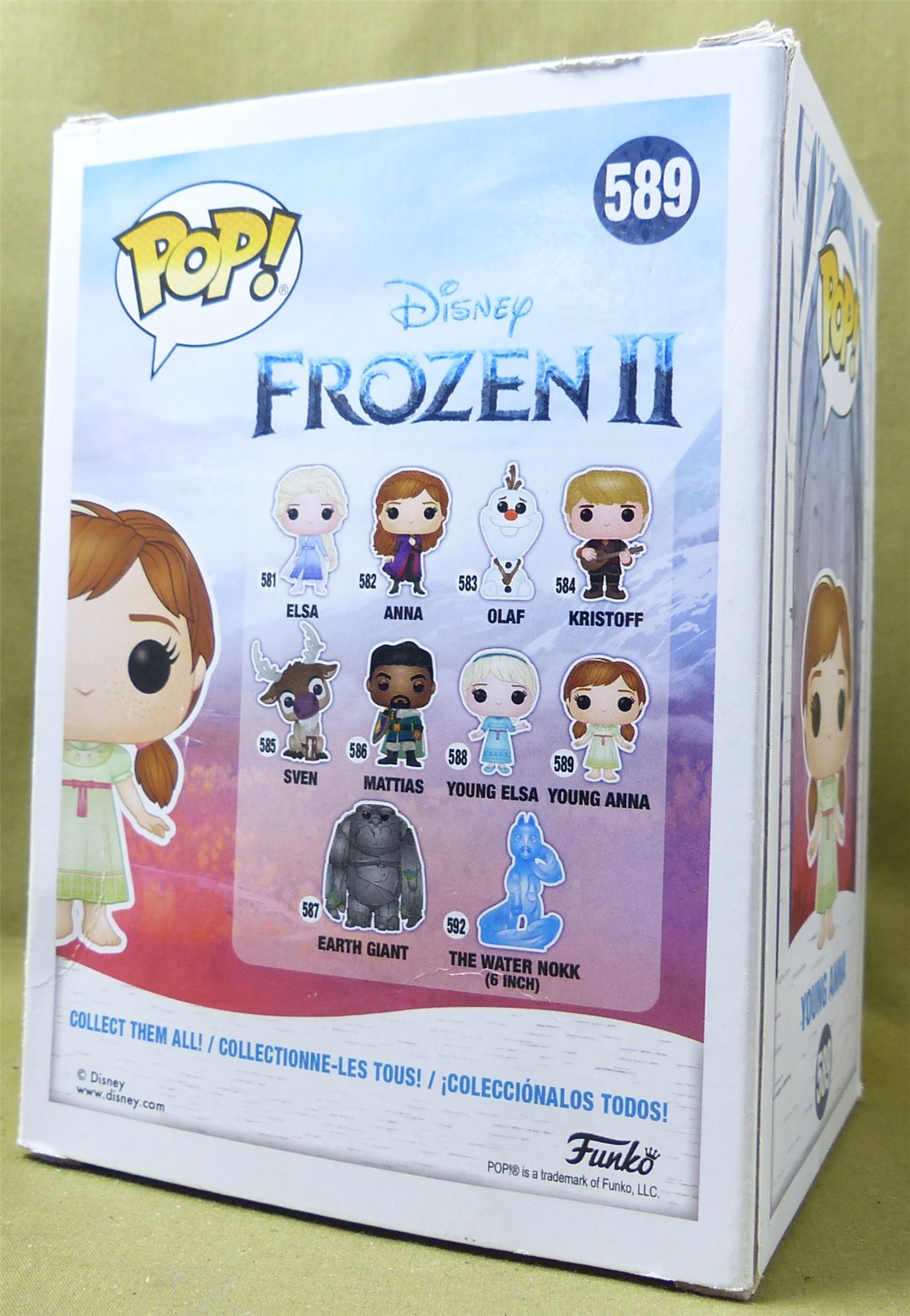 Young Anna 589 - Frozen II - Funko Pop! Figure #6B6