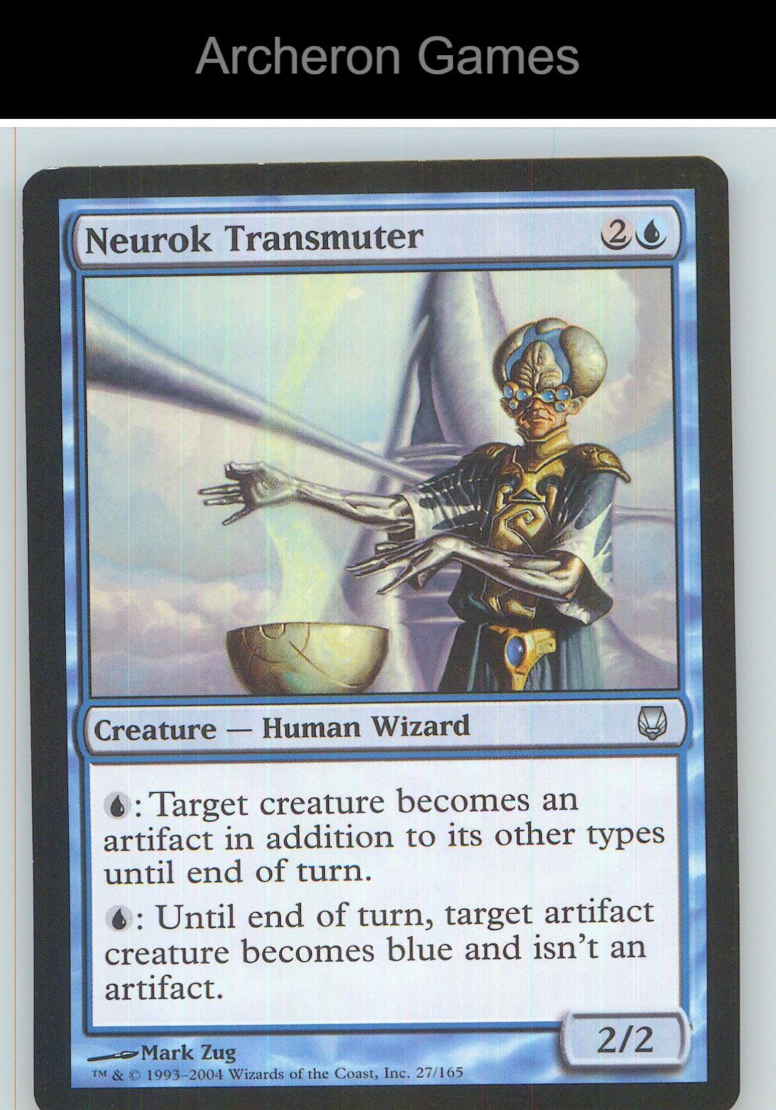 Neurok Transmuter DST 27 UC MTG Card NM/EX+