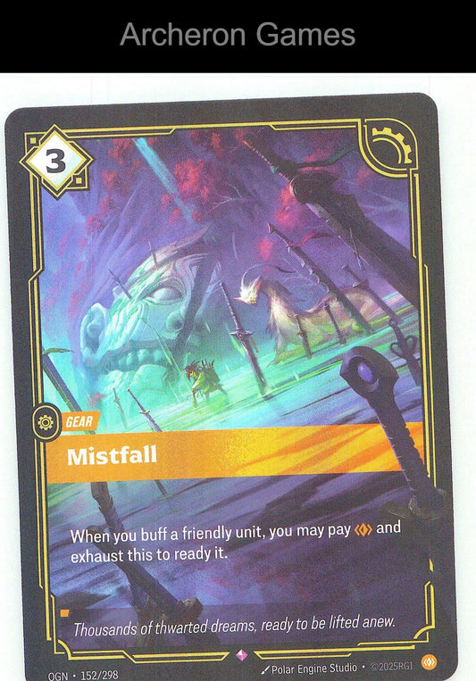 Mistfall OGN 152/298 R Origins Riftbound Card