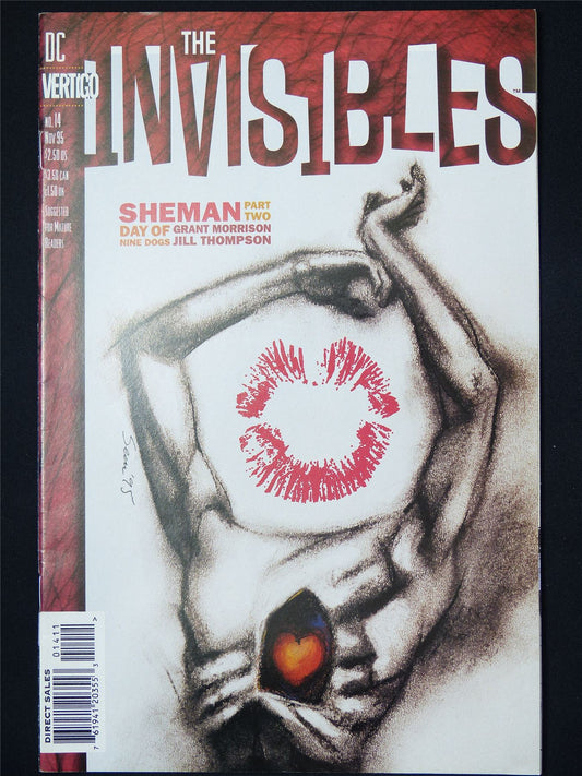The INVISIBLES #14 - DC Vertigo Comic #14N