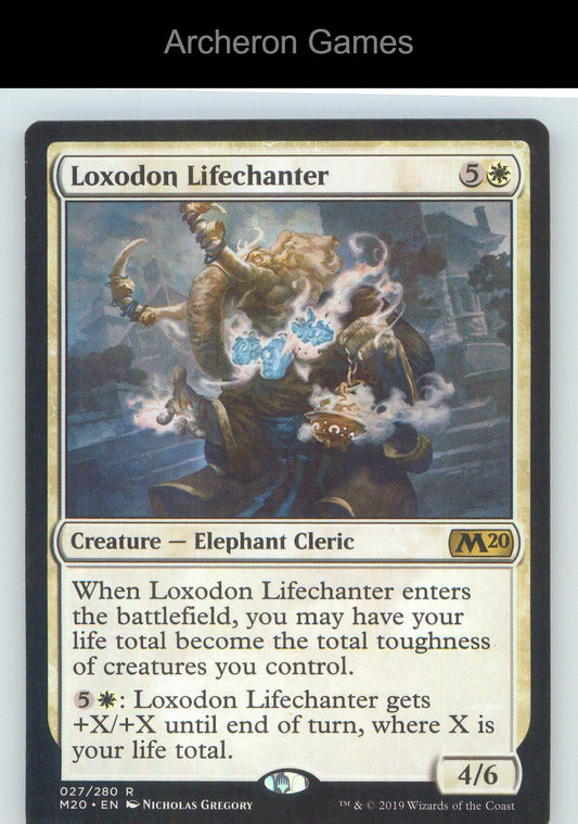 Loxodon Lifechanter M20 27 R MTG Card NM/EX+