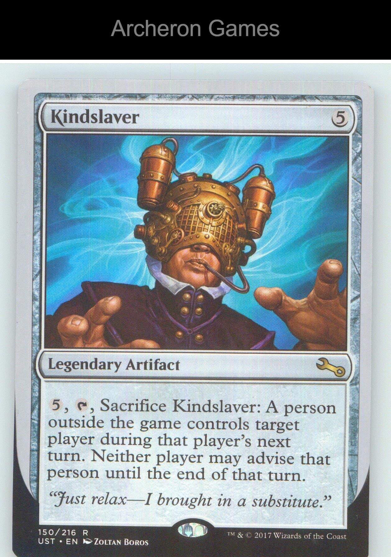 Kindslaver UST 150 R MTG Card NM/EX+